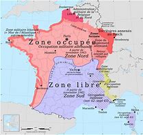Image result for Occupied France Map