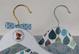 Image result for How to Decoupage Wooden Hangers