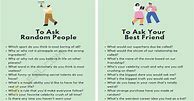 Image result for 50 Questions to Ask Friends