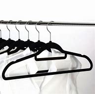 Image result for velvet clothing hanger