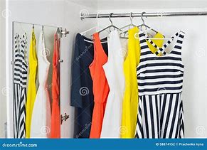 Image result for Ladies Dresses On Hangers