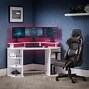 Image result for small gaming desk with led lights