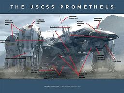 Image result for Sci-Fi Spaceship Blueprints Prometheus Class