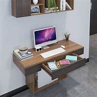 Image result for Wood Desk with Drawers