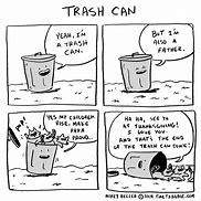 Image result for Full Trash Can