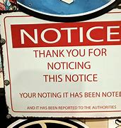 Image result for Funny Notice Signs