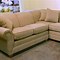Image result for Chubby Sectional, 91 Inch / White Linen / Facing Left