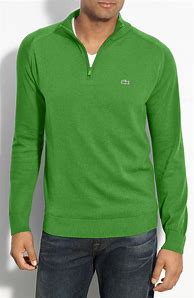 Image result for Green Quarter Zip Sweater