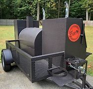 Image result for BBQ Trailer Mounted Smokers for Sale