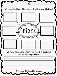 Image result for How to Be a Good Friend Worksheet for Kids