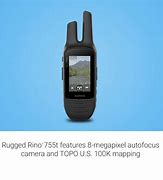 Image result for Garmin Rino 700 Handheld GPS With 2 Way Radio