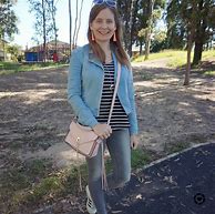 Image result for Hoodie with Denim Jacket Outfit