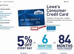 Image result for Lowe's Credit Card Receipt