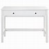 Image result for white desk with drawer