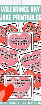 Image result for Valentine Joke Cards Printables