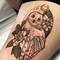 Image result for Cute Simple Owl Tattoos