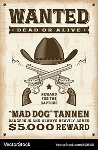 Image result for Vintage Western Wanted Poster