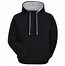 Image result for Black and White Zip Up Hoodie