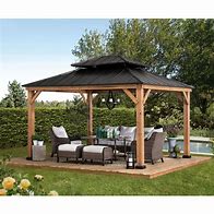 Image result for Costco Metal Roof Gazebo
