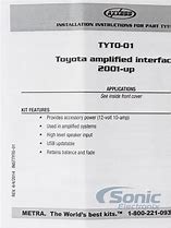 Image result for Axxess TYTO-01 Wiring-Diagram