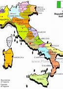 Image result for Italy Districts Map