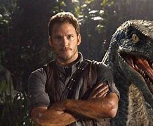 Image result for Chris Pratt Velociraptor
