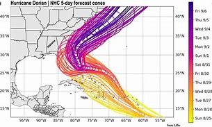 Image result for NOAA Hurricane Cone