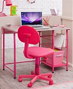 Image result for pink homework desk