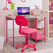 Image result for pink homework desk