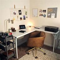 Image result for Small Desk Set Up