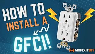 Image result for Installing a GFCI Outlet