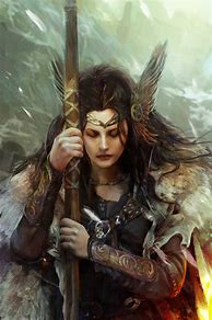 Image result for Female Warriors Mythology