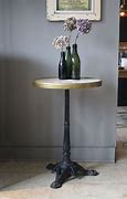 Image result for Rustic French Cafe Table