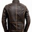 Image result for Genuine Leather Biker Jacket