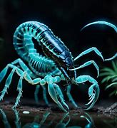 Image result for Bioluminescent Scorpion
