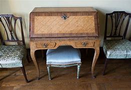 Image result for Mirrored French Writing Desk