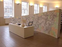 Image result for Counter Height Reception Desk