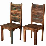 Image result for Reclaimed Wood Chairs