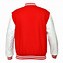 Image result for Red and White Letterman Jacket