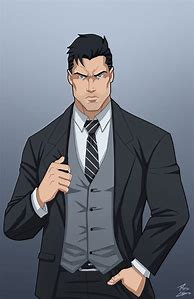 Image result for Bruce Wayne IN Suit
