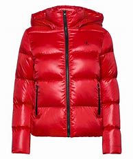 Image result for Men's Red Puffer Jacket