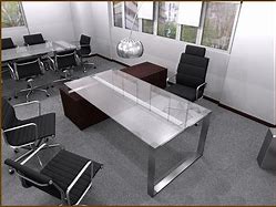 Image result for Contemporary Executive Office Modern Desk