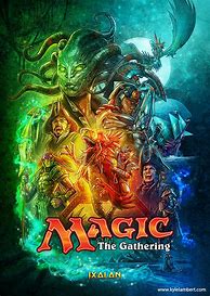 Image result for Magic The Gathering Card Poster