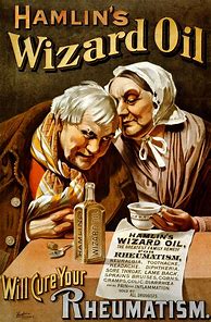 Image result for H Vintage Hamlin's Wizard Oil Bittle
