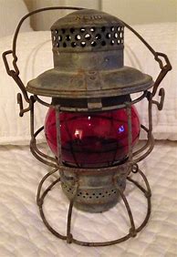 Image result for Antique Railroad Lantern Lights