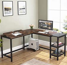 Image result for L-Shaped Large Desk