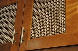 Image result for Cabinet Door Metal Grill Inserts