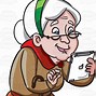 Image result for Old Lady Laughing Clip Art