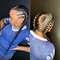Image result for 2 Braids Hairstyles