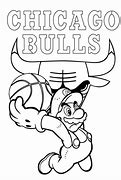 Image result for Chicago Bulls Coloring Pages